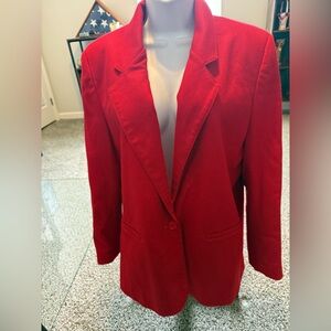 Women's Red Blazer 98